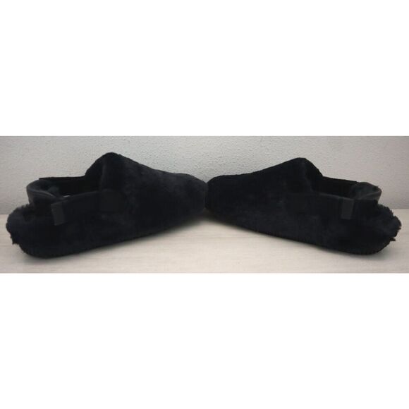 Nike FZ3119-001 Women's Sz 10 Black Calm Mule SE Faux Shearling Sandals - Picture 11 of 14